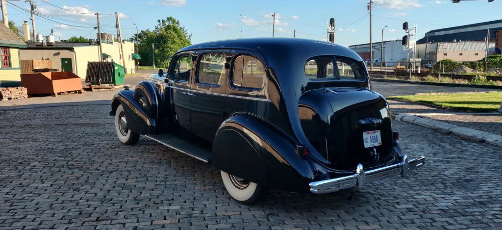 top of the line 1937 Buick Series 90 limousine