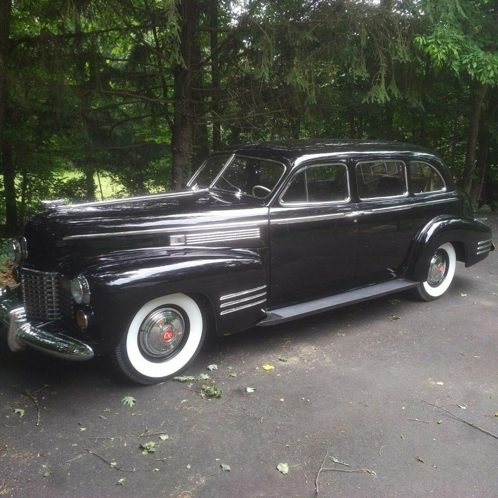 restored 1941 Cadillac Series 75 limousine