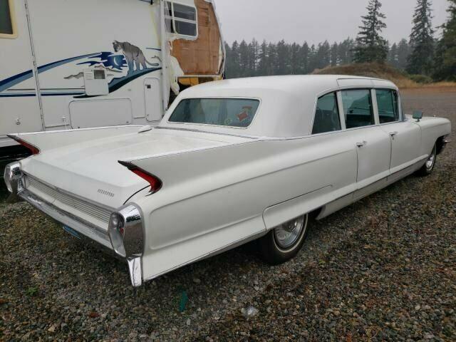 running 1962 Cadillac Fleetwood limousine