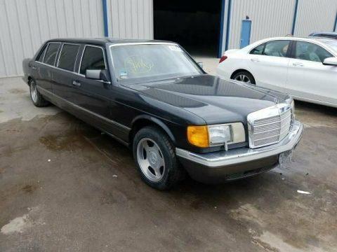 awesome 1988 Mercedes Benz 500 SEL Series limousine for sale