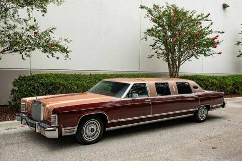 custom 1979 Lincoln Continental Limousine for sale