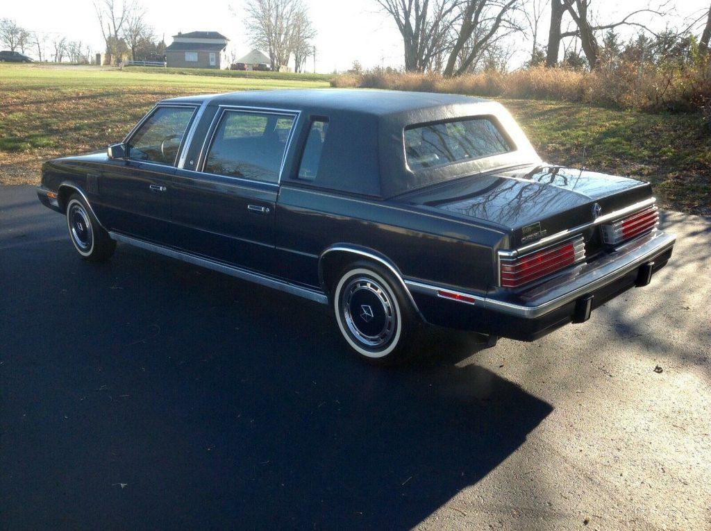 super low miles 1984 Chrysler Executive Limousine