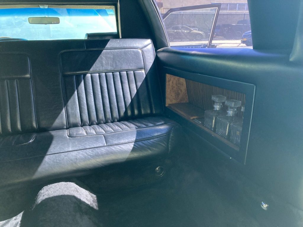 1988 Cadillac Brougham Empire Coach limousine [garage kept time capsule]