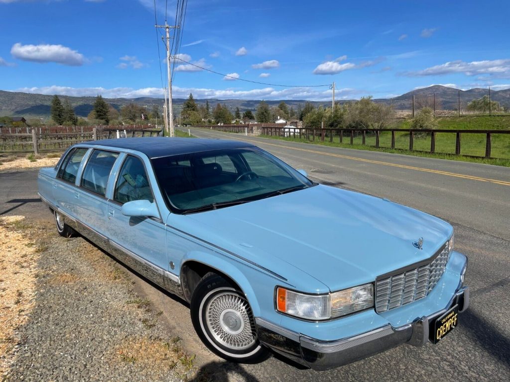 1996 Cadillac Fleetwood Limousine [last big body]